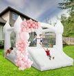 AKSPORT White Bounce House 11.97 * 8.98 * 7.15FT