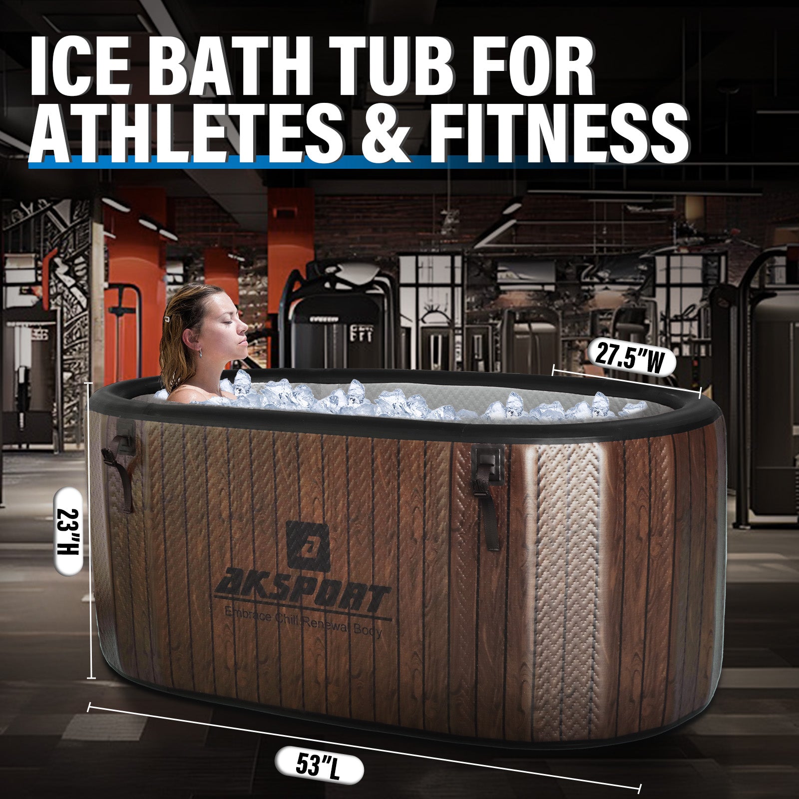 AKSPORT Ice Bath Tub