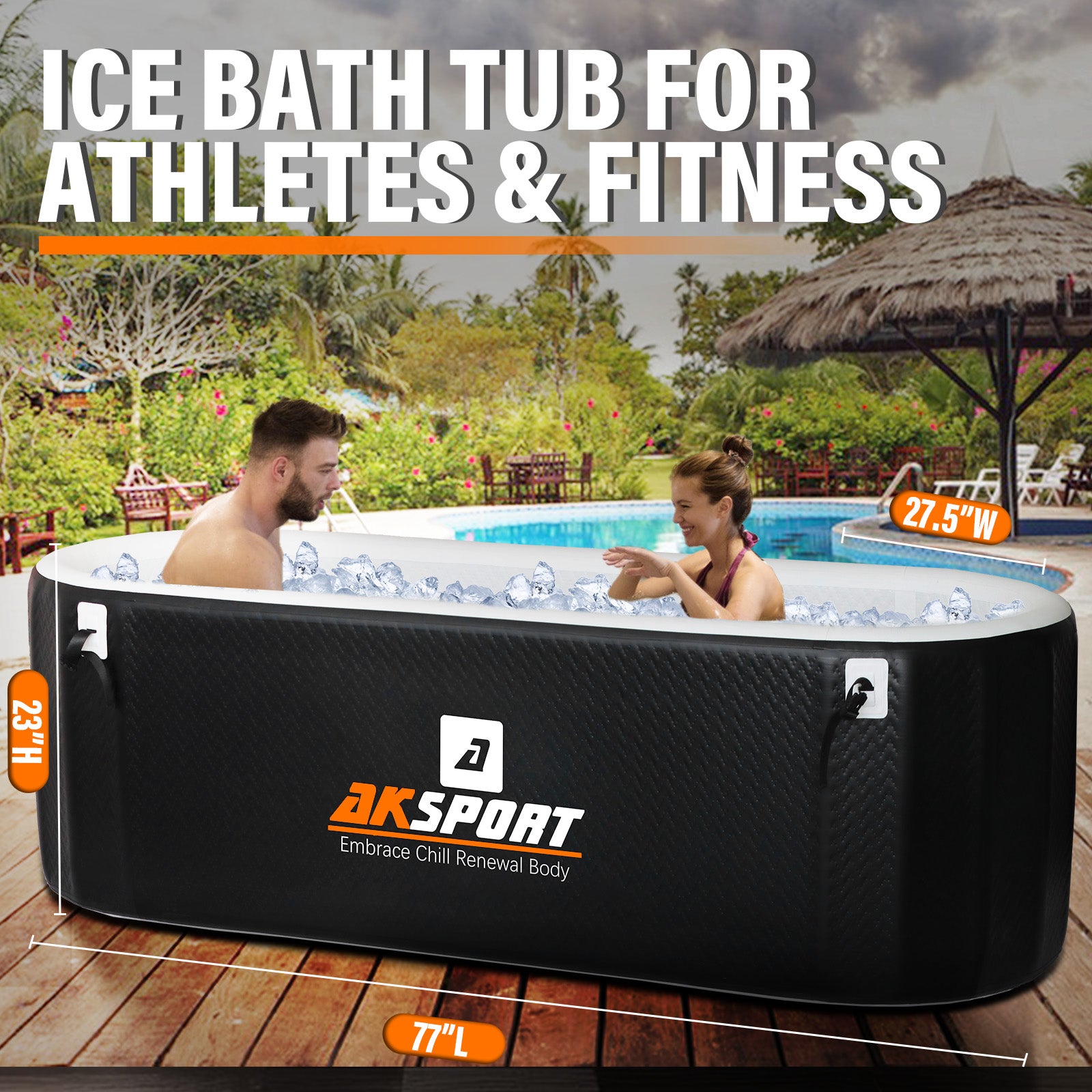 AKSPORT Ice Bath Tub