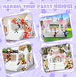 AKSPORT White Bounce House 11.97 * 8.98 * 7.15FT