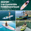 AKSPORT 11' Inflatable Stand Up Paddle Board