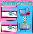 AKSPORT Air Track P10 Home - Cartoon Pink - Blue - AKSPORT