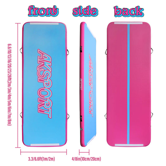 AKSPORT Air Track P10 Home - Cartoon Pink - Blue - AKSPORT