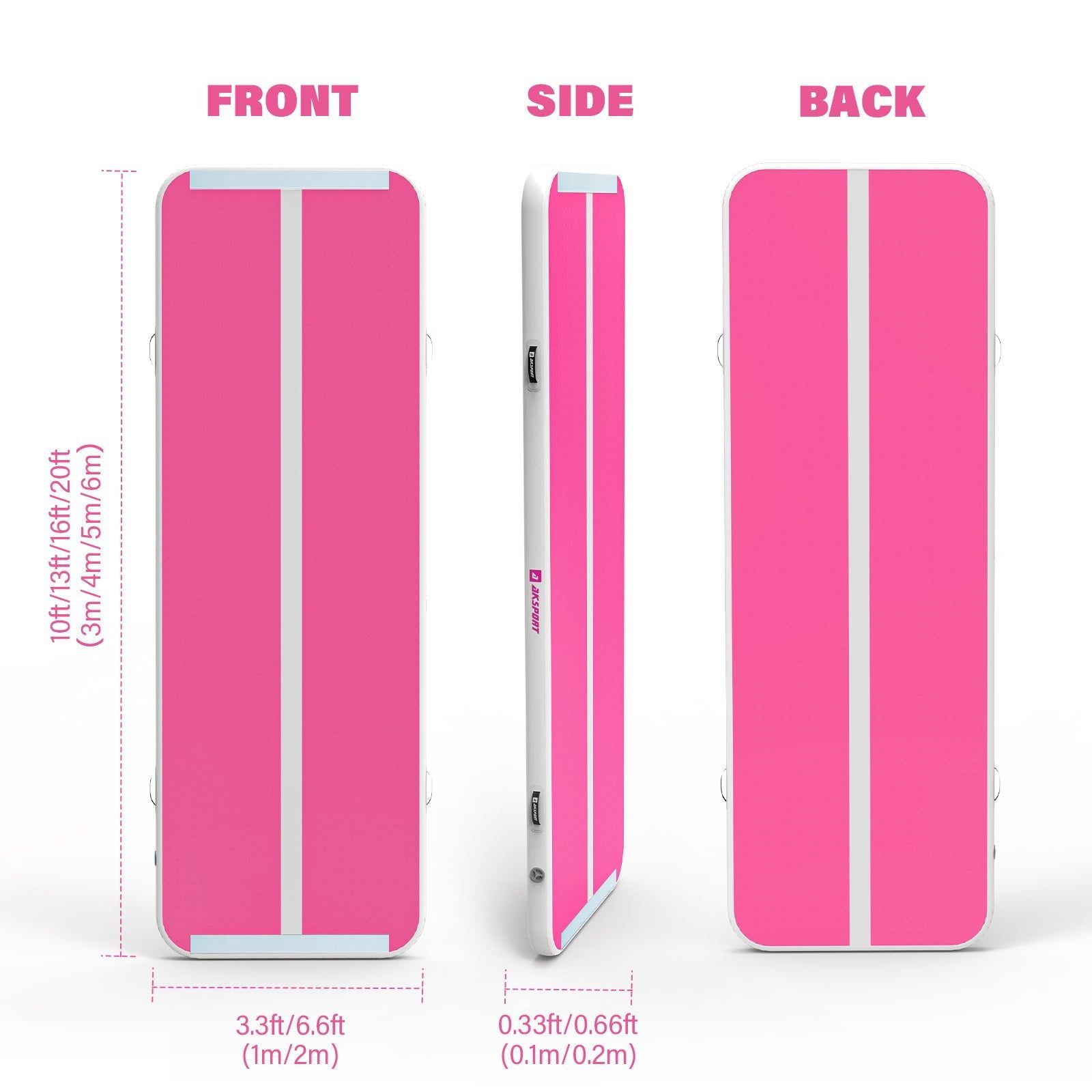 AKSPORT Air Track P10 Home - Gymnastics Sisters