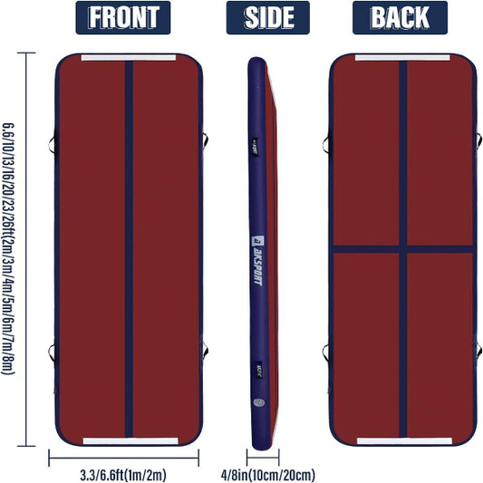 AKSPORT Air Track P10 Home - Macaron Deep - Red - Blue - AKSPORT