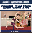 AKSPORT Air Track P10 Home - Macaron Deep - Red - Blue - AKSPORT