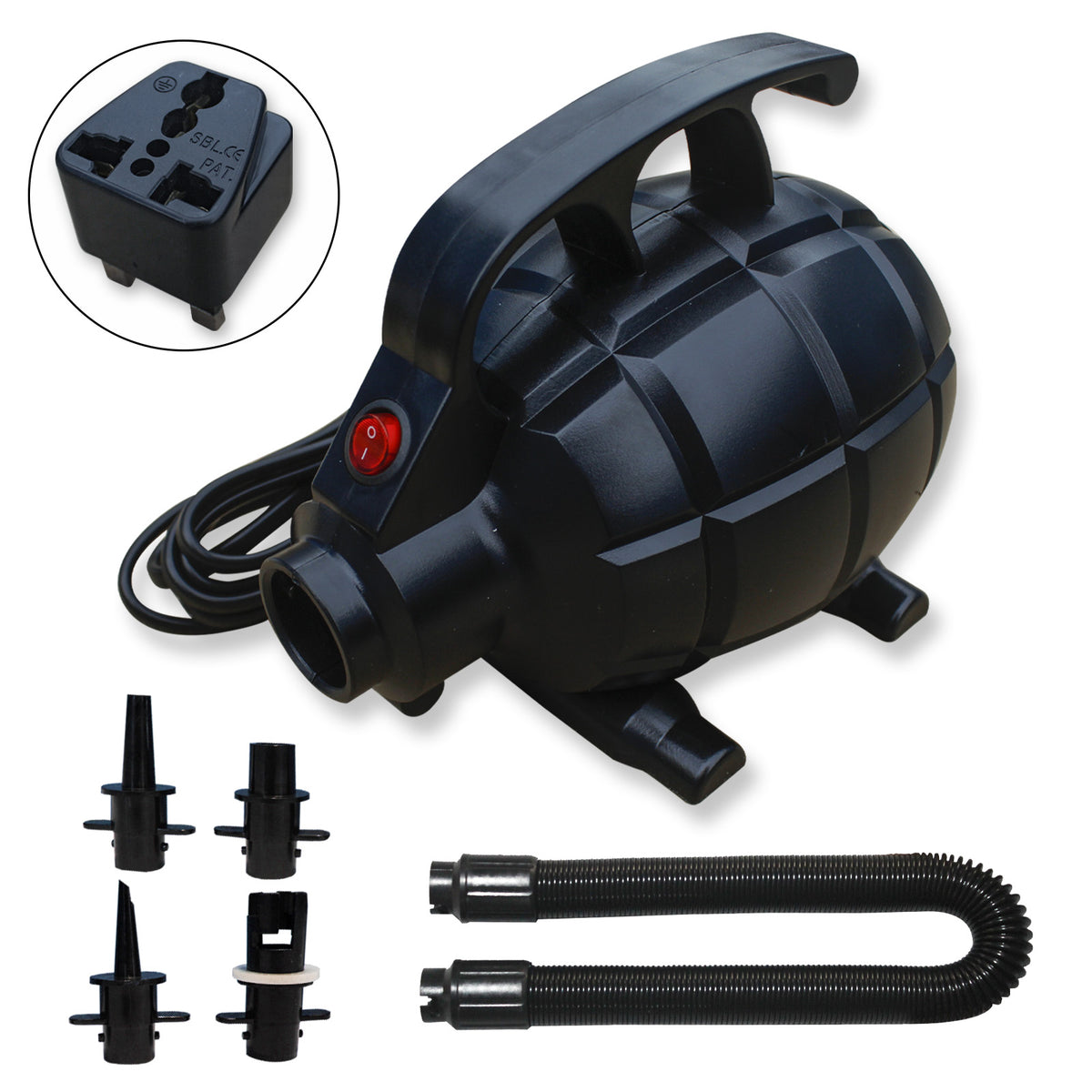 AKSPORT Electric air pump-Black