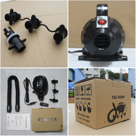 AKSPORT Electric air pump-Black