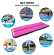 AKSPORT Air Mat Track P10 Series-Width 1 M (3.3ft) with Thickness 10 CM (4inch)-Fuchsia